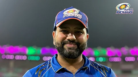 Rohit sharma won Man of The Match. (pic from X, Mumabi Indians)