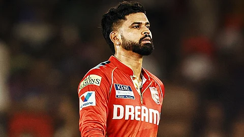 Pinjab Kings Captain Shreyas Iyer. (pic from X, PBKS)