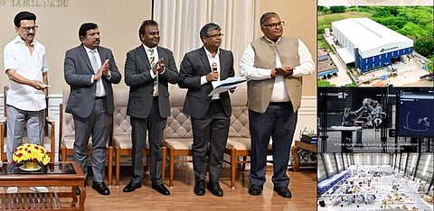 ரூ.300 கோடியில் ரோபோடிக் பாகங்கள் உற்பத்தி ஆலை: முதல்வர் திறந்து வைத்தார்!