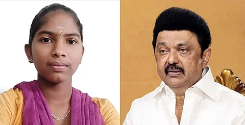 mk stalin wishes tn govt school student