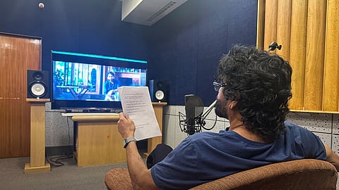 Nagarjuna dubbing.