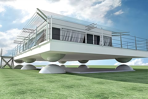 நிலநடுக்கம் பாதிக்காத வீடுகள்