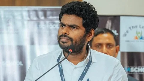 தமிழக பாஜக முன்னாள் தலைவா் கே. அண்ணாமலை 