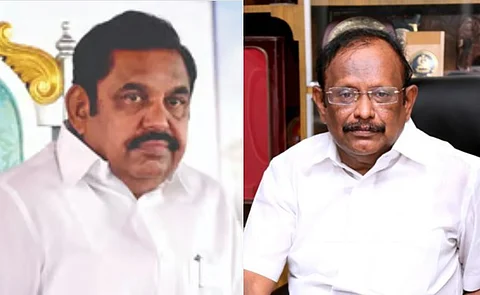 minister ragupathi reply for EPS