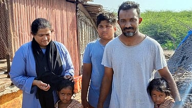 இலங்கையிலிருந்து படகு மூலம் தனுஷ்கோடிக்கு வந்த 5 போ்