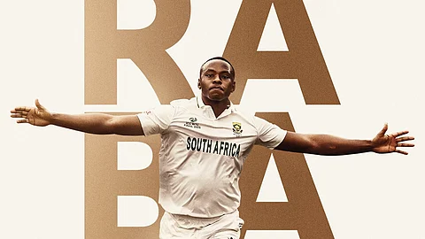 kagiso Rabada, special poster from ICC. 
