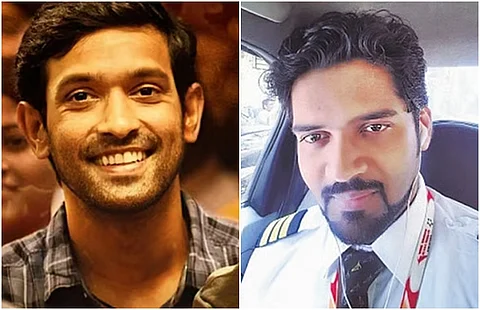 நடிகர் விக்ராந்த் மாஸே, துணை விமானி கிளைவ் குந்தர் 
