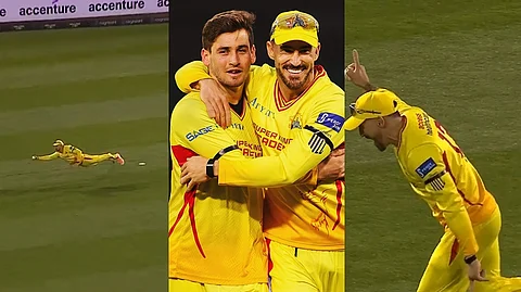 Du Plessis and Noor ahamed from MLC T20 league. 