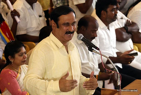 PMK leader Anbumani Ramadoss