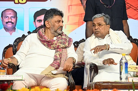 Chief Minister Siddaramaiah, Deputy Chief Minister DK Shivakumar