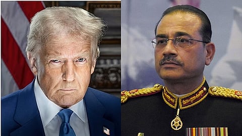 Trump meets Pakistani army chief 