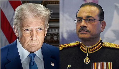 Trump meets Pakistani army chief 