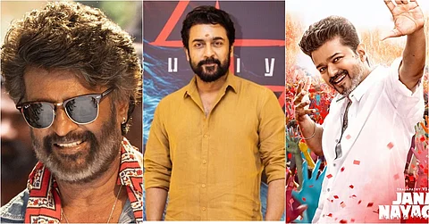 rajini, suriya, vijay