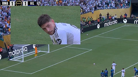 Federico Valverdemissed penalty 