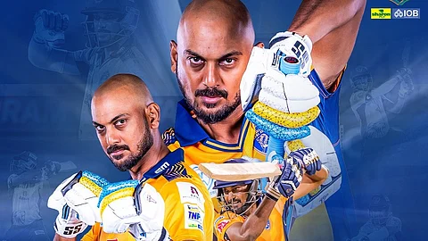 Arun karthick Most runs in TNPL.