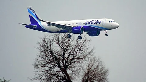  Indigo flight  