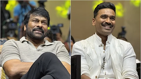 தனுஷுக்கு சிரஞ்சீவி பாராட்டு...