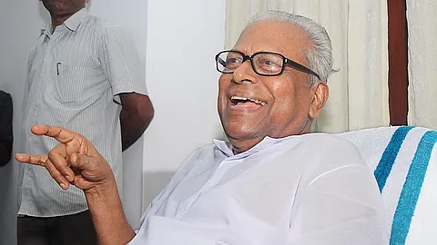 கேரள முன்னாள் முதல்வர் வி.எஸ். அச்சுதானந்தன்