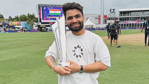 Indian cricketer Rinku Singh.
