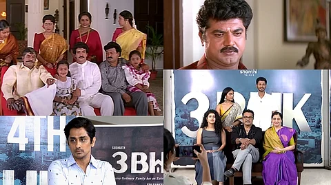 The 3BHK crew recreated a scene from Surya Vamsam.