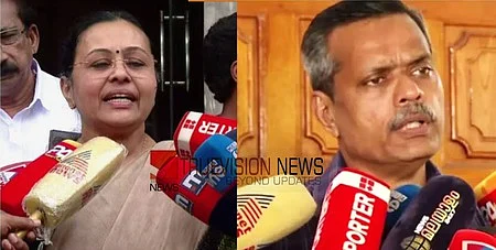 அமைச்சா் வீணா ஜாா்ஜ் - மருத்துவா் ஹாரிஸ் சிறக்கல்