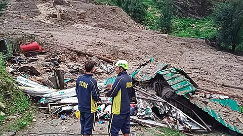 cloudburst hits Uttarakhand 