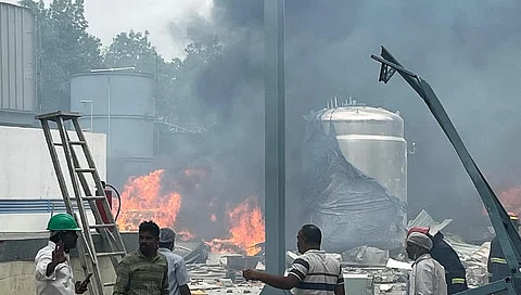 chemical plant explosion