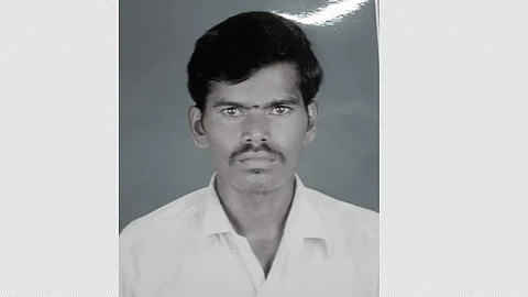 கொலையுண்ட விவசாயி முனியன். 