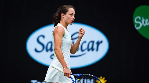 Turkish athlete Zeynep Sanmez.