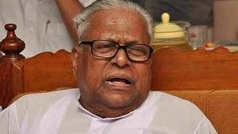 கேரள முன்னாள் முதல்வர் வி.எஸ். அச்சுதானந்தன்