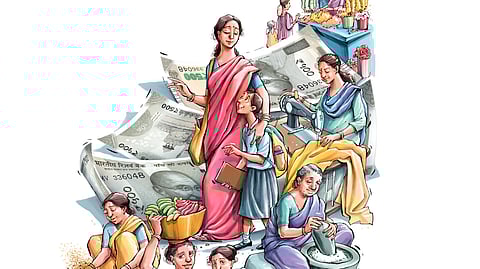 முன்னேற்ற வழியில் பெண்கள்.
