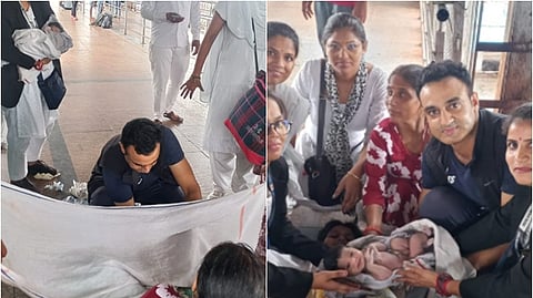 ரயில் நிலைய நடைமேடையில்  பிரசவித்தப் பெண்ணுக்கு அவசர சிகிச்சை அளித்துக் காப்பாற்றிய ராணுவ மருத்துவா் ரோஹித் பச்வாலா