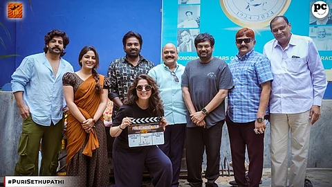 விஜய் சேதுபதியின் புதிய படத்தின் படப்பிடிப்பு.