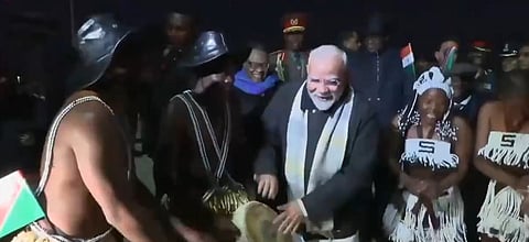 Modi in Namibia