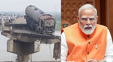 PM Modi announces ex-gratia for deceased in Vadodara bridge collapse