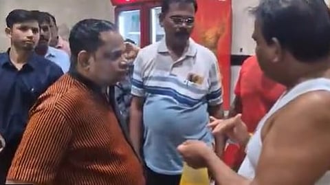 shivSena MLA Kicks, Punches Canteen Staff Over Dal