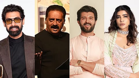 ராணா டகுபதி, பிரகாஷ் ராஜ், விஜய் தேவரகொண்டா, லட்சுமி மஞ்சு 