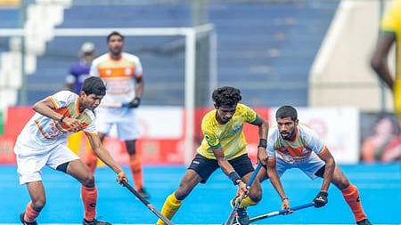 முருகப்பா தங்கக் கோப்பை ஹாக்கி: மகாராஷ்டிரம்-தமிழகம் ஆட்டம் டிரா