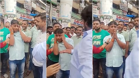 மராத்திக்கு எதிராக பேசியதாக ஆட்டோ ஓட்டுநா் மீது சரமாரி தாக்குதல்!