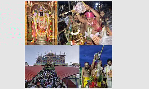 Kumbabishekam after 36 years at Srinivasa Perumal temple near Srivilliputhur  