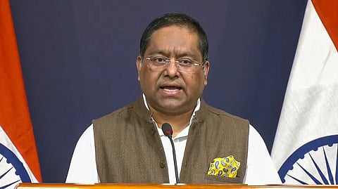வெளியுறவுத் துறை செய்தித் தொடர்பாளர் ரந்தீர் ஜெய்ஸ்வால். 