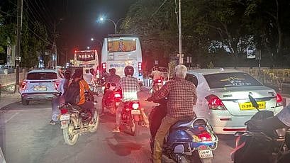 போக்குவரத்து நெரிசல்.