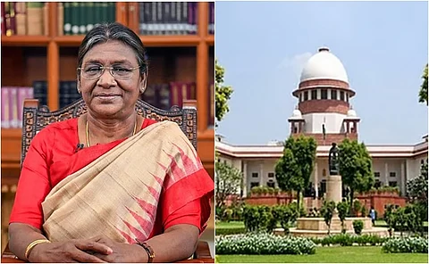 திரௌபதி முா்மு, உச்சநீதிமன்றம்  