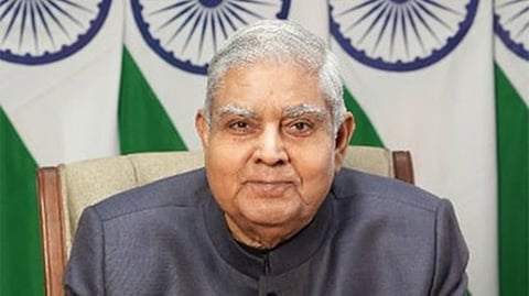குடியரசு துணைத் தலைவா் ஜகதீப் தன்கா் 