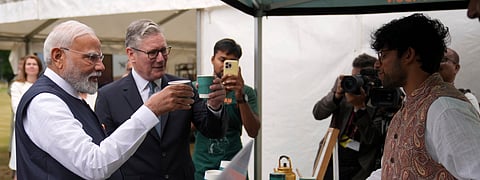 பிரிட்டனில் பிரதமர் மோடி! - புகைப்படங்கள்