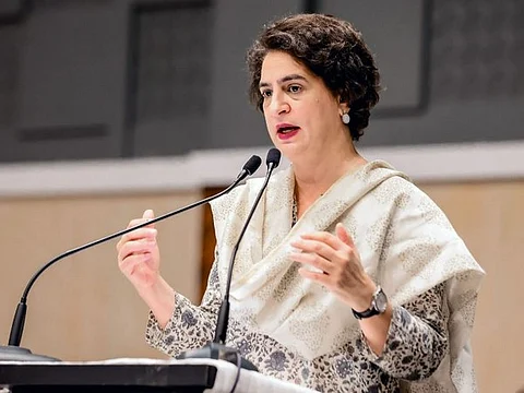 Congress leader Priyanka Gandhi