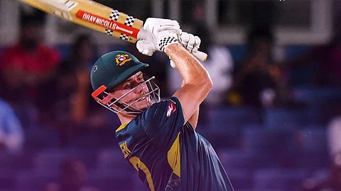 Cameron Green's third fifty in the series leads Australia