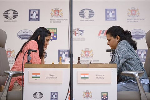 திவ்யா தேஷ்முக், கோனெரு ஹம்பி 