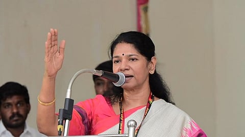 DMK MP Kanimozhi