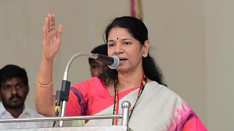 DMK MP Kanimozhi responds to ED raid on Minister Periyasamys house